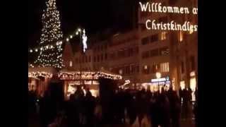 Christmas market and mulled wine in AugsburgampNuremberg Germany [upl. by Ettesil401]