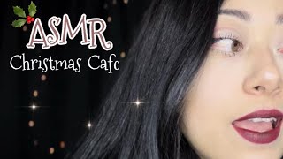 🍪 ASMR  ☕️ CAFETERÍA NAVIDEÑA Roleplay🎁  CHICA DULCE TOMA TÚ ORDEN 🍪📝🎄 [upl. by Inaleon7]