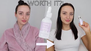 ULTA Gradual Tan Face Drops Review  Demo  Honest Self Tan Review [upl. by Aramenta799]