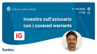 Investire sull’azionario con i covered warrants [upl. by Latta]