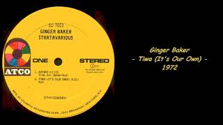 Ginger Baker  Tiwa Its Our Own  1972 [upl. by Llekram]