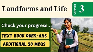 MCQs Class 6 SST Chapter 3  Landforms and Life  class6sst mcq LandformsAndLife class6sst [upl. by Leahcimed611]