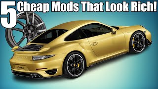 5 Cheap Car Mods That Look Expensive [upl. by Aninad]