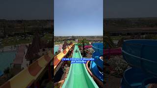 LA DESCENTE DE TOBOGGAN LA PLUS LENTE AU MONDE  shortvideo waterslide job [upl. by Sokem13]