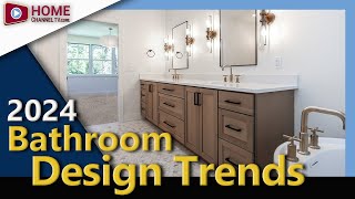 Top Bathroom Design Trends 2024  SEE THESE Before Building or Remodeling [upl. by Algernon]