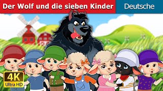 Der Wolf und die sieben Kinder  The Wolf And The Seven Kids in German  GermanFairyTales [upl. by Adekam761]