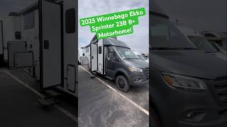 Awesome 2025 Winnebago Ekko Sprinter 23B B Motorhome with PopTop [upl. by Aketal151]