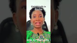 How child benefit in Sweden works sweden nigeria youtubeshorts viralvideo [upl. by Ponce808]