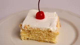 Tres Leches Cake Recipe  Laura Vitale  Laura in the Kitchen Episode 383 [upl. by Jeanie110]