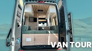 This Van is NICER Than Most Homes  VAN TOUR AWD SPRINTER [upl. by Cirle]