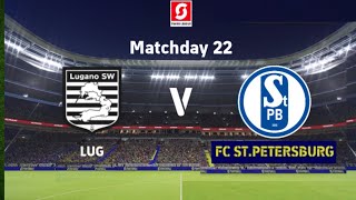 FC LUGANO vs FC STPETERSBURG SWISS LEAGUE OCTOBER’24 [upl. by Midan]