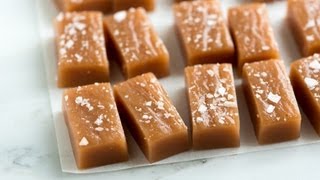 Homemade Salted Caramels Recipe [upl. by Ramak629]