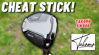 Every Mid To High Handicap Golfer Needs This Club  Takomo Fairway wood Test 5Wood [upl. by Atat]