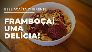 Como fazer açai de framboesa [upl. by Ecar616]