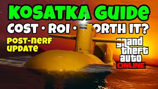 Ultimate Guide to GTA 5s Kosatka Submarine after Cayo Perico Nerf [upl. by Guillema]