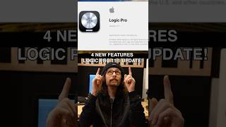 NEW LOGIC PRO 111 update 🔊🤯 logicpro musicproduction musicians logicprotips [upl. by Sillek940]