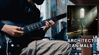 ANIMALS BY ARCHITECTS GUITAR COVER [upl. by Theodore]