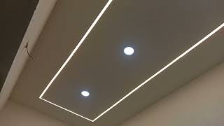 ceiling proffile led strip strip adaptor ampare select how and adptor fitting in hidei love god [upl. by Irollam]