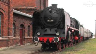 Dampfloks im Bw Stassfurt 2015 12 Steam Locomotives [upl. by Ennej]