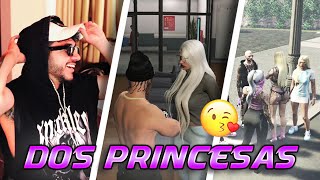 DOS PRINCESAS 💥 ROLEANDO CON LAS FLAKITAS COTY Y NATACHA  ZEIN [upl. by Taggart586]