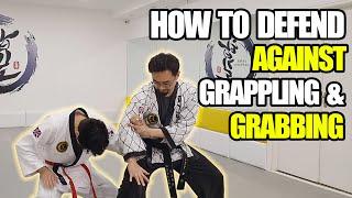 How to defend against grappling amp grabbing 1 [upl. by Ainuj]