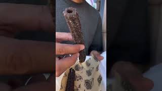 Oreo Cheesecake Churro foodie shorts [upl. by Anaeel]