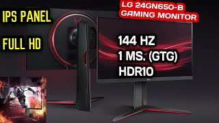 LG 24GN650B24GN600B Gaming Monitor [upl. by Aya356]