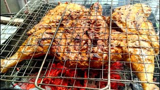 Poulet braiséau barbecue marinadea ma façonدجاج مشوي على الفحم بأبسط طريقة مع التتبيلة الخاصة [upl. by Adnilahs]