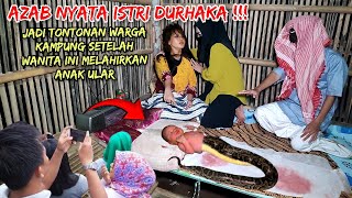 🔴 VIRAL  REAKSI PASANGAN SUAMI ISTRIMELIHAT ANAK YANG DILAHIRKANNYA SEEKOR ULAR [upl. by Rednirah]