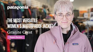 The Most Versatile Womens Waterproof Jacket  Patagonia Granite Crest  Expert Review 2023 [upl. by Anauqahs]