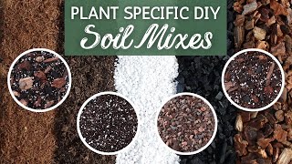 The Perfect Soil by Plant Type  Custom Soil Mix  Houseplant Soil Mix [upl. by Damaris243]