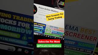 Best Chartink Screener For Swing Trading  200 EMA Scanner trading swingtrading stockmarket [upl. by Atteloc]