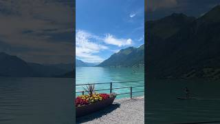 Swiss moments in Brienz 🇨🇭 [upl. by Neelik]