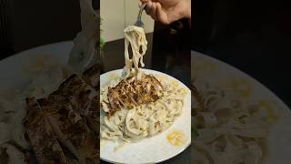 Authentic Fettuccine Alfredo Pasta by FlavourFlix  Italian Recipes  FlavourFlix italian pasta [upl. by Inohtna]