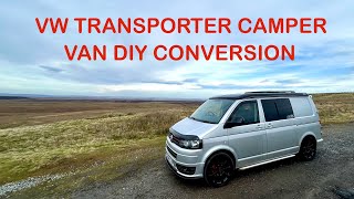 VW TRANSPORTER T51 CAMPER VAN CONVERSION SELF BUILD [upl. by Kalagher111]