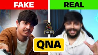 AJJUBHAI REAL FACE REVEAL  QampA  TOTAL GAMING [upl. by Yeclehc]