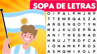 👉👉 SOPA DE LETRAS 👁 👁  Ejercicios Cognitivos para ADULTOS [upl. by Rech879]