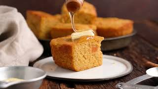 Sweet Potato Cornbread Recipe [upl. by Targett]