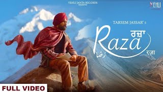 Raza  Tarsem Jassar Official Video  New Punjabi Songs  MixSingh  Latest Punjabi Songs 2022 [upl. by Lesig]