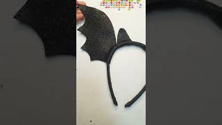 Diadema murcielago 🦇🦇manuelidades diy diversión disfraz foami viralvideo [upl. by Ennaeirrac]