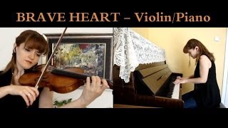 Braveheart Wallace Courts Murrons first half amp Main Theme violinpiano cover [upl. by Ahsuat]