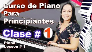 Lección 1 Aprende a Tocar Piano DESDE CERO [upl. by Notsa]