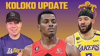 Christian Koloko Health Update Training Footage And Fit With Lakers [upl. by Allesig]