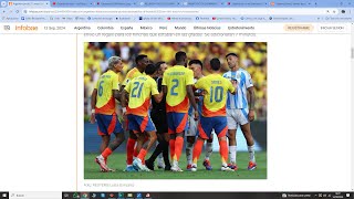 COLOMBIA Y ESPAÑA IMPARABLES CON SU FUTBOL [upl. by Tanah73]