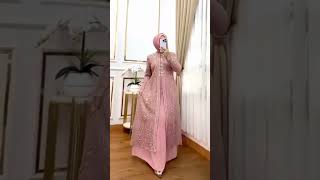 Model gamis brokat terbaru 2025 shortsfeed shortsvideo shortvideo shorts short shortsviral [upl. by Nnyloj]