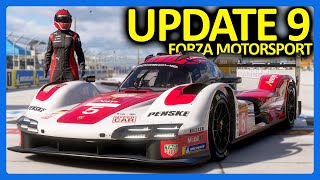 Forza Motorsport  Update 9 Is Amazing But Forza Motorsport Update 9 [upl. by Silbahc]