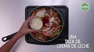 Aprende a preparar una deliciosa ¡Cazuela de mariscos RecetasJumbo [upl. by Mcgregor288]