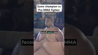 Sumo champion vs Pro MMA fighter ufc mma boxing [upl. by Skantze]