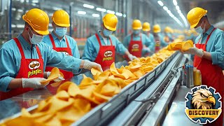 How Pringles are Made in Factory  Captain Discovery [upl. by Hunt]