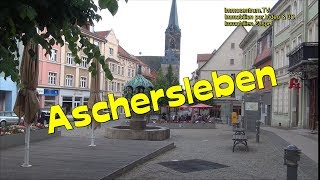 HARZ  Aschersleben🏰😀🏛SachsenAnhaltStadtrundgang Sehenswürdigkeiten Videoreiseführer Video [upl. by Anetta]